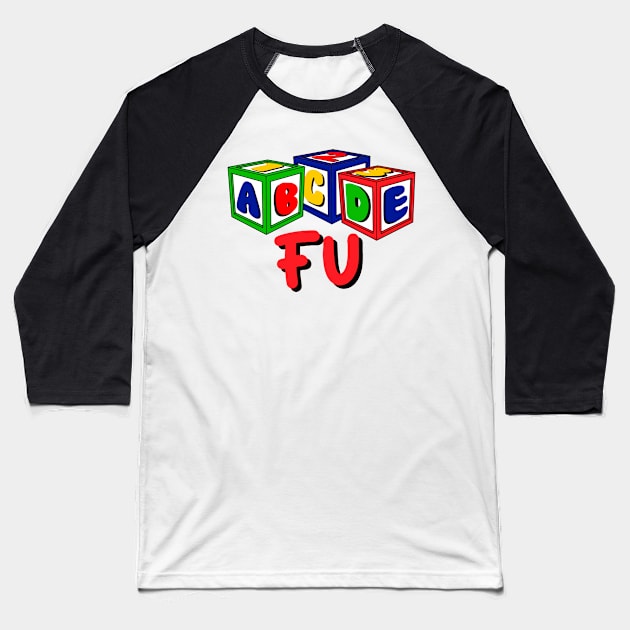 ABCDE - Blocks Baseball T-Shirt by DiaperedFancy